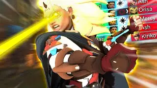 I Kept Giving ILLARI Nano Boost - Overwatch 2 Funny Moments