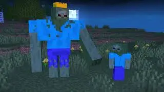 KING ZOMBIE Demands Zombie TO KILL STEVE (Cool Short Animation)