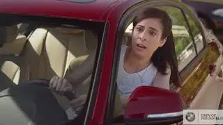 Dealership owner gets hit by car during interview!