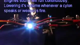 TOS Cylon Raider Life Force Kit -Updated effects