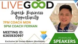 05/10/2024 Business Chat with Livegood Crown Diamond Coach Fernan #dmw