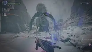 Hard mode gaping mouth boss fight