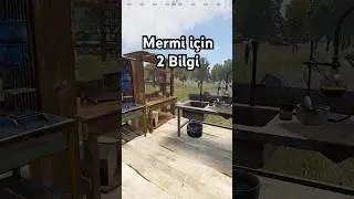 Rustta Mermi İ&ccedil;in 2 &Ouml;nemli Bilgi #shorts #rust #rustgame #rustshorts #rusttips #rusttricks