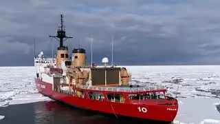 U.S. Coast Guard Polar icebreakers hold media event