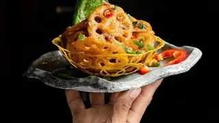 Crispy Lotus Steam In  Hotel Style Honey Chilli  Sauce recipe