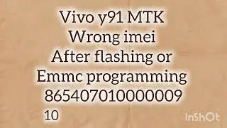 Vivo y91i imei invalid or imei 1000009 100% working solution with file link 😍🤩🥳umt