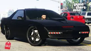 Обзор GTA 5 Online Ruiner 2000 (KITT) РАСПРОДАЖА! Pontiac Trans Am Knight Rider &mdash; ДОРОГОЙ, НОВЫЙ,...