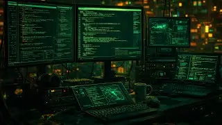 No Distractions Coding Music | 1Hour Deep Hacker Atmosphere