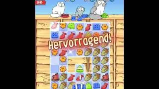 Simons Cat - Crunch Time - Level 188 - No Boosters (by match3news.com)
