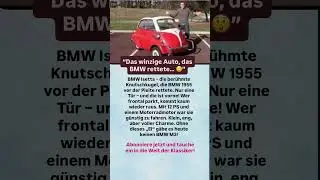 &ldquo;Dieses kleine &bdquo;Ei&ldquo; machte BMW unsterblich!&rdquo;#AutoLegenden #NostalgieAutos #MiniCar #AutoShorts