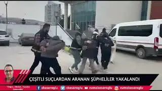 ISKENDERUN POLICE DEPARTMENT APPREHENDED WANTED SUSPECTS.