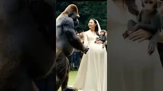 Harmony with nature in the luxurious wedding of man #nature #animals #explore #love #funny #happy