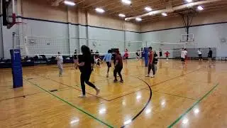 12-19-25 1st Friendmas Volleyball @ ESYC  Game 3