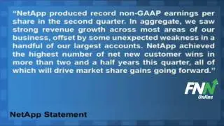 NetApp Reported Mixed Earnings For Q2, Rose 20.5% YoY, Issued Guidance