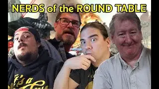 Dave Dorman, Doug TenNapel, 1/4 black Garrett and Mike S. Miller on Nerds of the Round Table