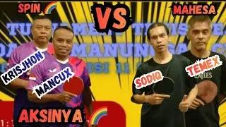Mancux/Krisjhon(Spin Pelangi) VS Sodiq/Temex(Mahesa) 🌈 Turnamen Ardablo Manunggal Cup II  Jan 2026
