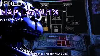 I FIXED FNaF Map Layouts!!!