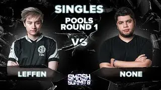 Leffen vs n0ne - Melee Singles: Pools Round 1 - Smash Summit 8 | Fox vs Captain Falcon