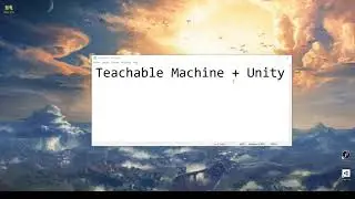 Reconnaissance d'image dans Unity avec Teachable Machine. Tutoriel complet.