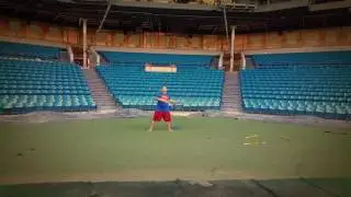 Viceson Galeai 4 Fire knife Toss