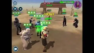 SWGoH TW counters - Imperial Troopers vs zKRU First Order + Zarriss
