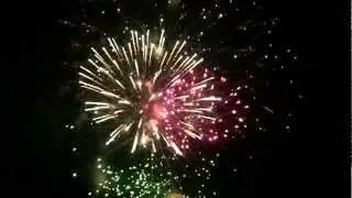 Feuerwerk Johannisfest Lorsch 2012