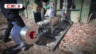 Tubular Drag Conveyor Application To Carbon Powder