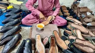 Leather Shoe Manufacturing Process | How Loafers Are Made in Factory