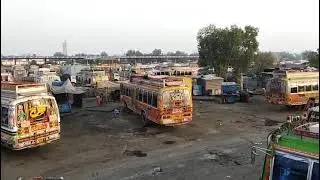 فیصل اباد جرنل بس سٹینڈ 🇨🇨🇨🇨🇨🇨🇨🇨🇨🇨