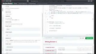 HackerRank Interview Preparation Kit Live Coding 11/08