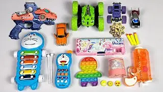 Ultimate Collection of Toys😱Rc Stunt Car, Bubble Gun, PUBG Gun, Electric Sharpener, Geometry Box