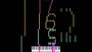 Piano Speed Art: Numbers 11 to 20! #shorts
