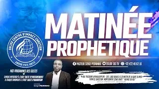🔴 24 DEC. | MATINÉE PROPHÉTIQUE | L’INCARNATION DES ESPRITS HUMAINS | PASTEUR SERGE PEDRINHO