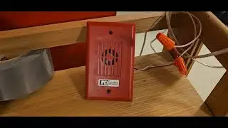 FCI Rebranded Wheelock Mini Horn Fire Alarm