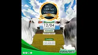 22&deg; LEIL&Atilde;O VIRTUAL BLITTZEN, ITUTINGA - MG, DIA 12/04/21 &Agrave;S 17:30 HORAS.