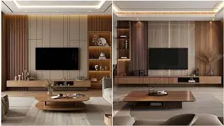 150+ NEW Modern TV Wall Unit Ideas 2025 | Floating Cabinet Designs & Stylish Living Room Inspiration