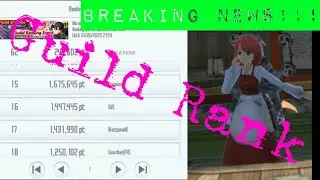 SAO Integral Factor News: Guild Raid Ranking EN-1