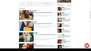 Crypto Mag - Magazine Responsive Blogger Theme blog theme dark mode Website Builder