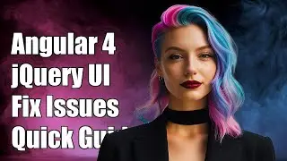 Angular 4 Can't Find jQuery UI Functions: Troubleshooting Guide & Solutions