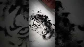 Lion hair unique Creative art 😱 ll #viralshorts #lion #art #ytshorts #shortsfeed