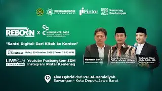 Kolaborasi REBORN x Hari Santri 2025 Pesantren Al-Hamidiyah Depok