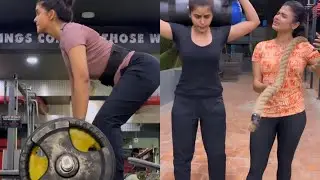 kayal serial heroine workout video | chaitra reddy workout video | kayal
