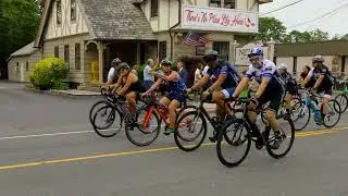 Babylon's Community Soldier Ride passing Netter Real Estate. Thank you for your service!