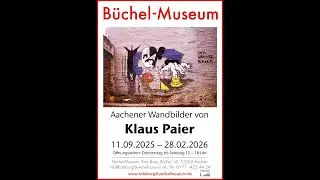 Ausstellung von Klaus Paier im B&uuml;chel-Museum
