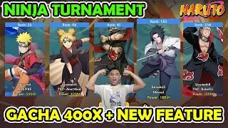 UPDATE FITUR PVP CROSS SERVER !! GACHA 400X BUAT UPGRADE KAKUZU & HIDAN - SHADOW HAND SEAL