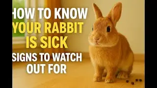 Rabbit 101 How do you know your rabbit is SICK? Signs to watch of. Important for Rabbit Parent
