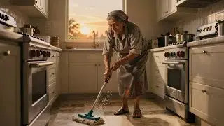 Permíteme limpiar cocina y mañana te haré MILLONARIO dijo la anciana