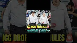 ICC Drops New Rules: How They Will Change the Game Forever 🚫#icc