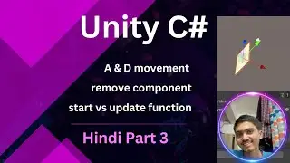 player movement in unity | Part 3 Unity C#