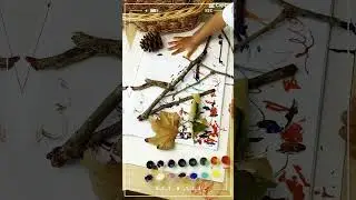 Little Hands, Big Nature! 🍃 Toddler&rsquo;s Nature Art Adventure 🎨